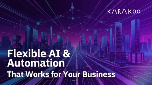 Flexible AI & Automation That Works for Your Business | Karakoo