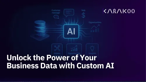 Unlock the Power of Your Business Data with Custom AI – Secure, Smart, and Under Your Control